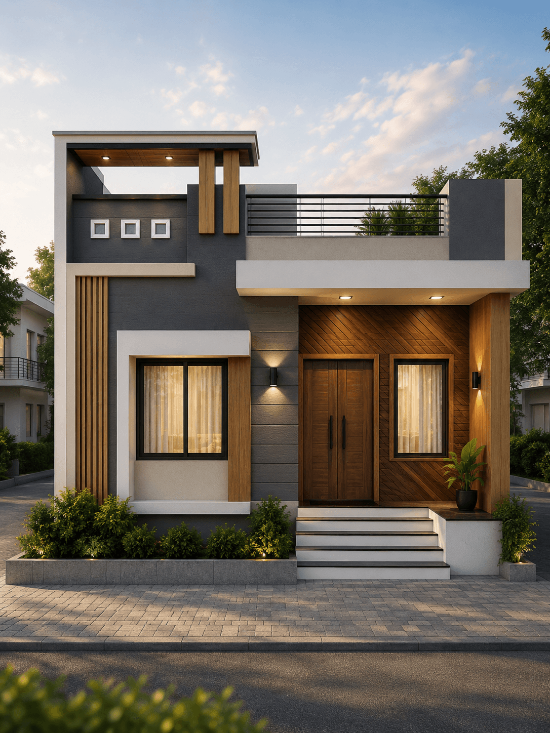 Modern Ground Floor House Design