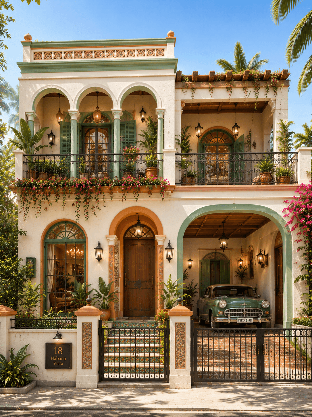 Luxury Havana Vista G+1 House Design